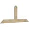 Ekena Millwork Portland Rough Sawn Timber Gable Bracket, Douglas Fir, 72"W x 30"H x 2"D x 6"F, 10/12 Pitch GBW072X30X0206POR00RDF - alternate 4